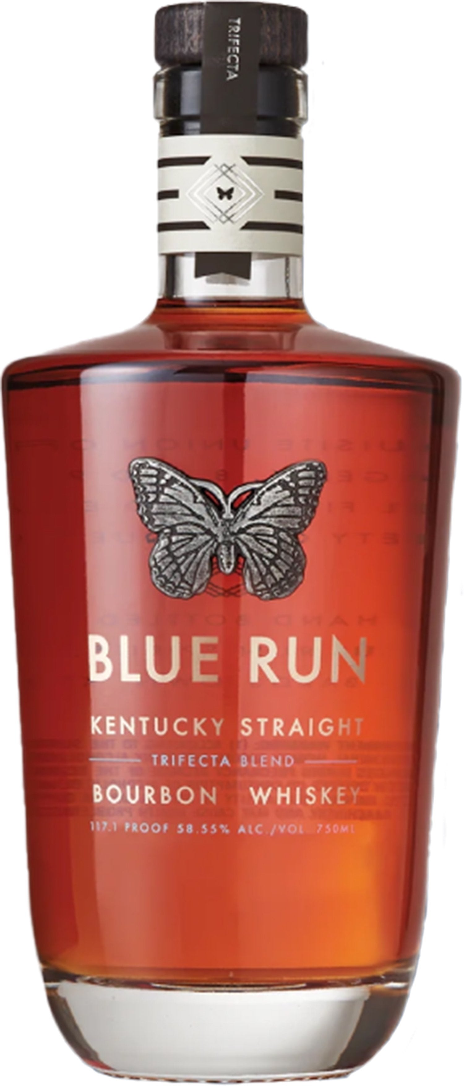 Blue Run Spirits Bourbon Lto Trifecta Blend 117.1 750 Ml