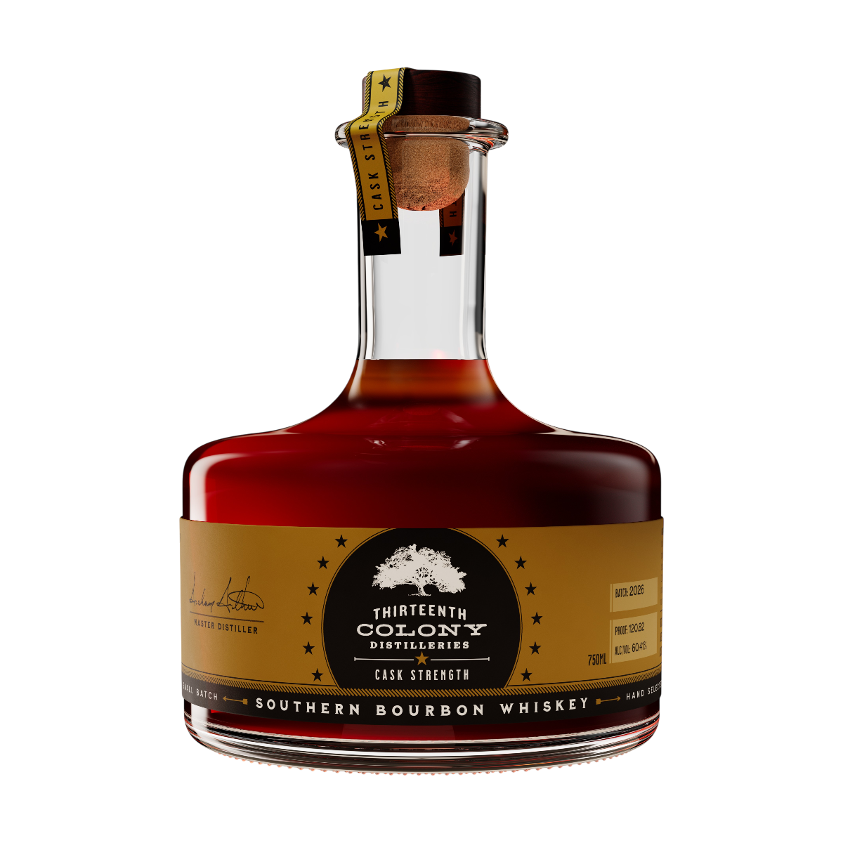 Thirteenth Colony Cask Strength Southern Bourbon 2026 750ml