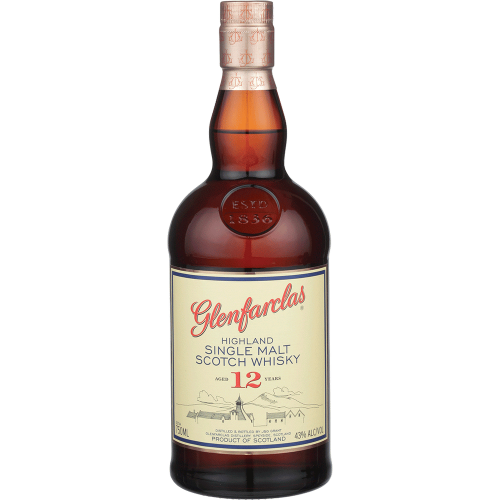Glenfarclas 12 Year Old Single Malt Scotch Whisky 750ml
