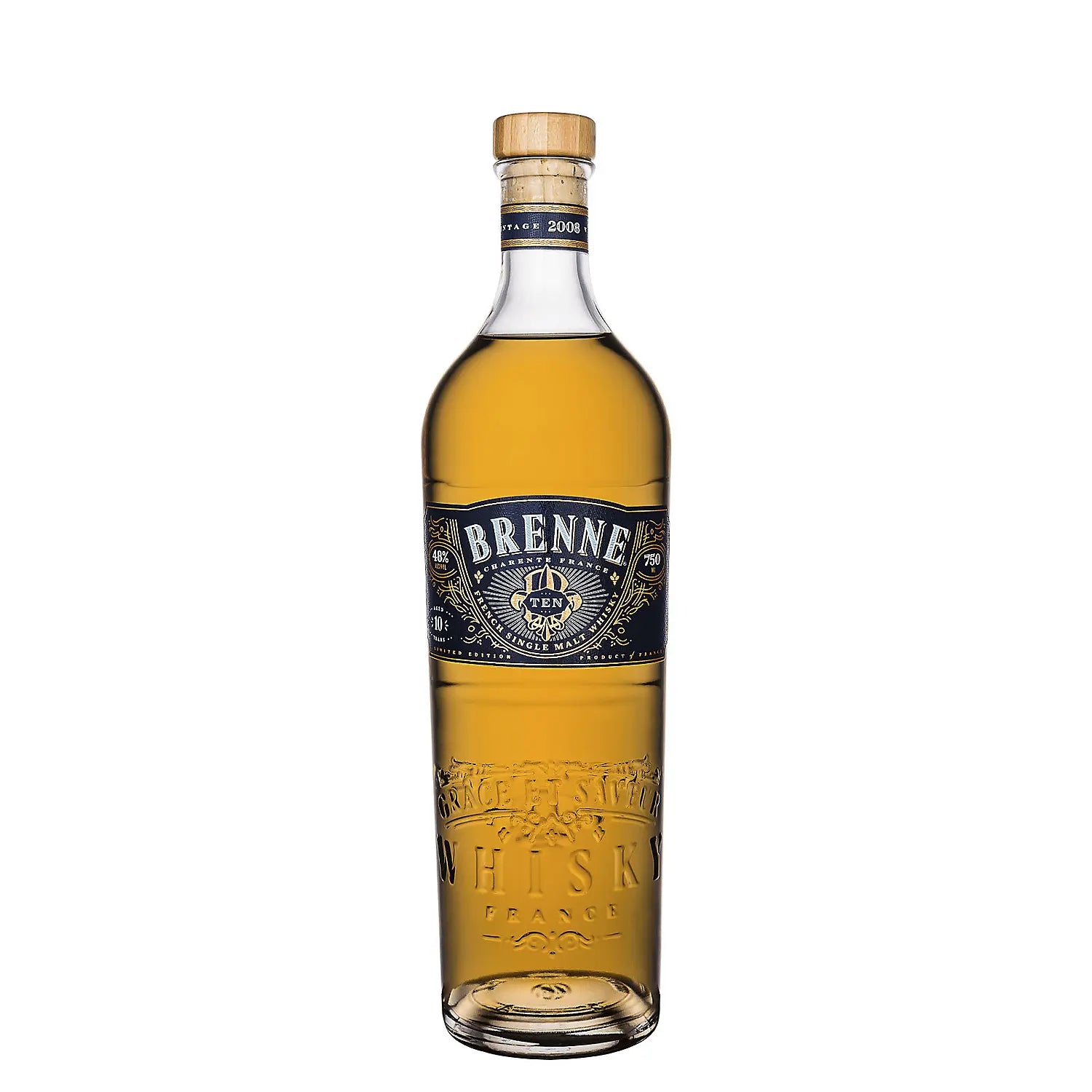 Brenne Single Malt Whisky Ten Limited Edition 10 Yr 96 700ml.