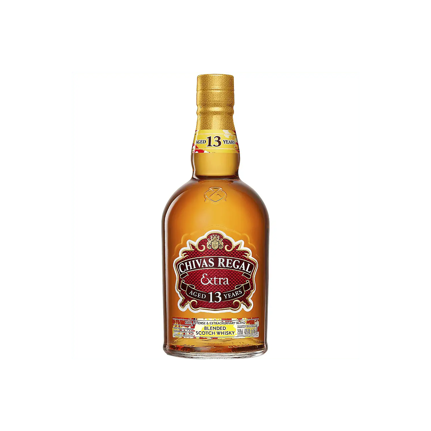 Chivas Regal Blended Scotch Extra 13 Yr 80 With Carton 750ml.