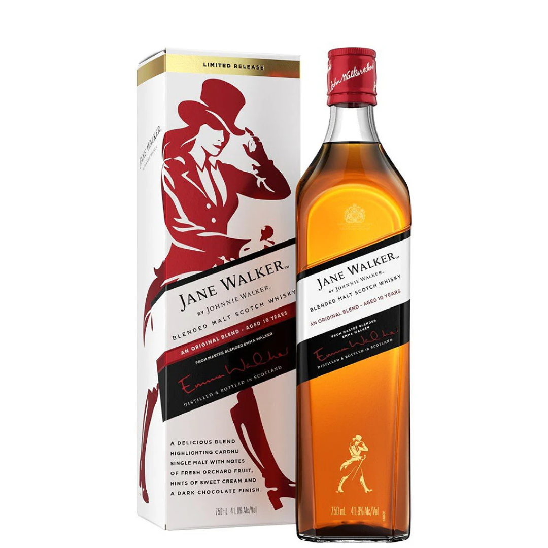Johnnie Walker 10 Years Old 'Jane Walker' Limited Release Blended Malt 750ml