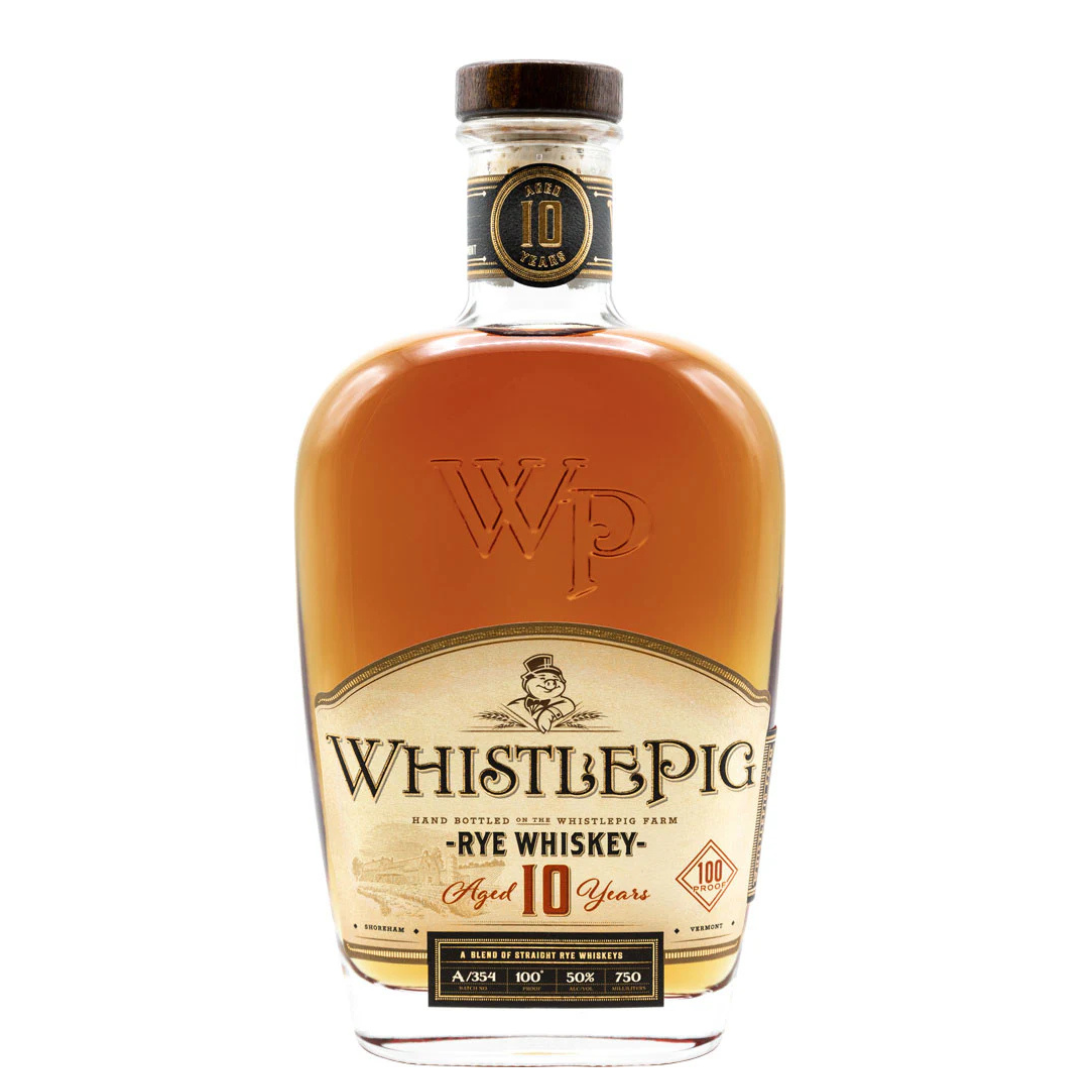 Whistlepig Straight Rye Whiskey 10 Years Old 100 Proof 750ml