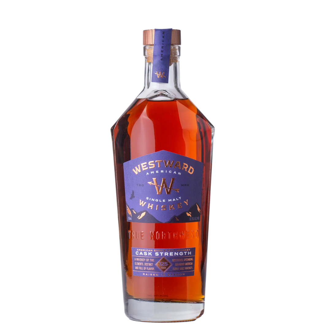 Westward American Single Malt Whiskey Cask Strength 125 Proof 750ml