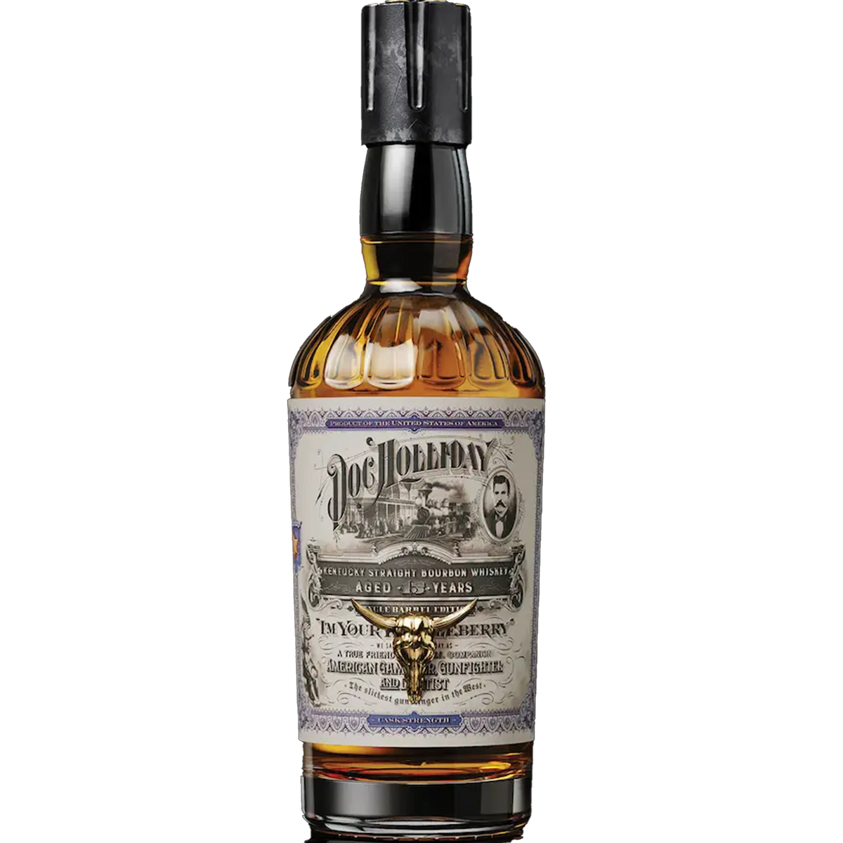 Doc Holliday 15 Year Cask Strength Kentucky Straight Bourbon 700ml