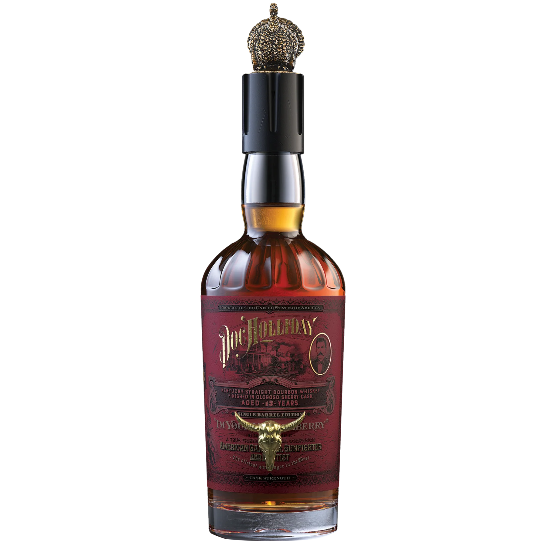 Doc Holliday 13 Year Kentucky Straight Bourbon Whiskey Oloroso Sherry Finish Single Barrel Edition 750ml