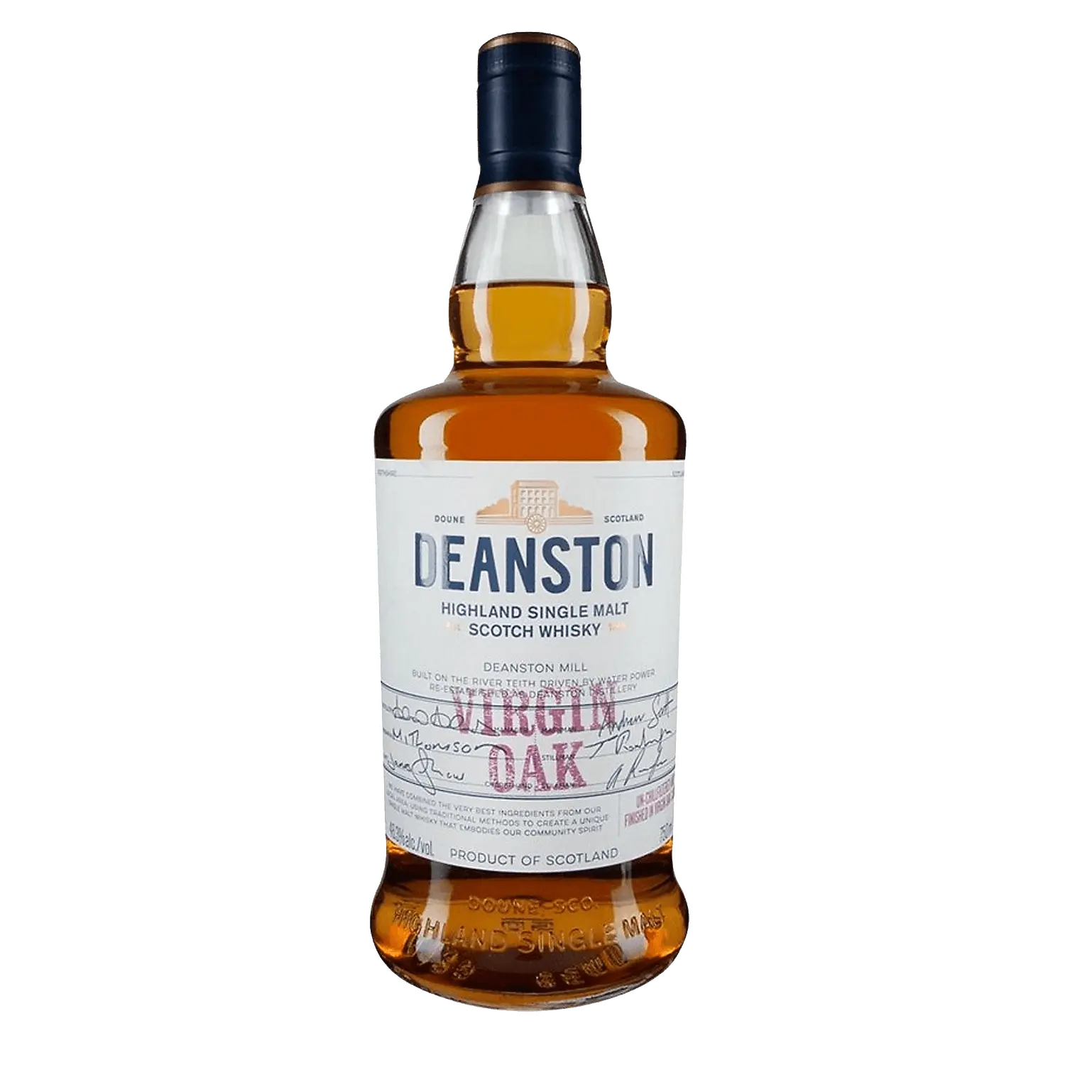 Deanston Single Malt Scotch Finished In Virgin Oak 92.6 750ml.