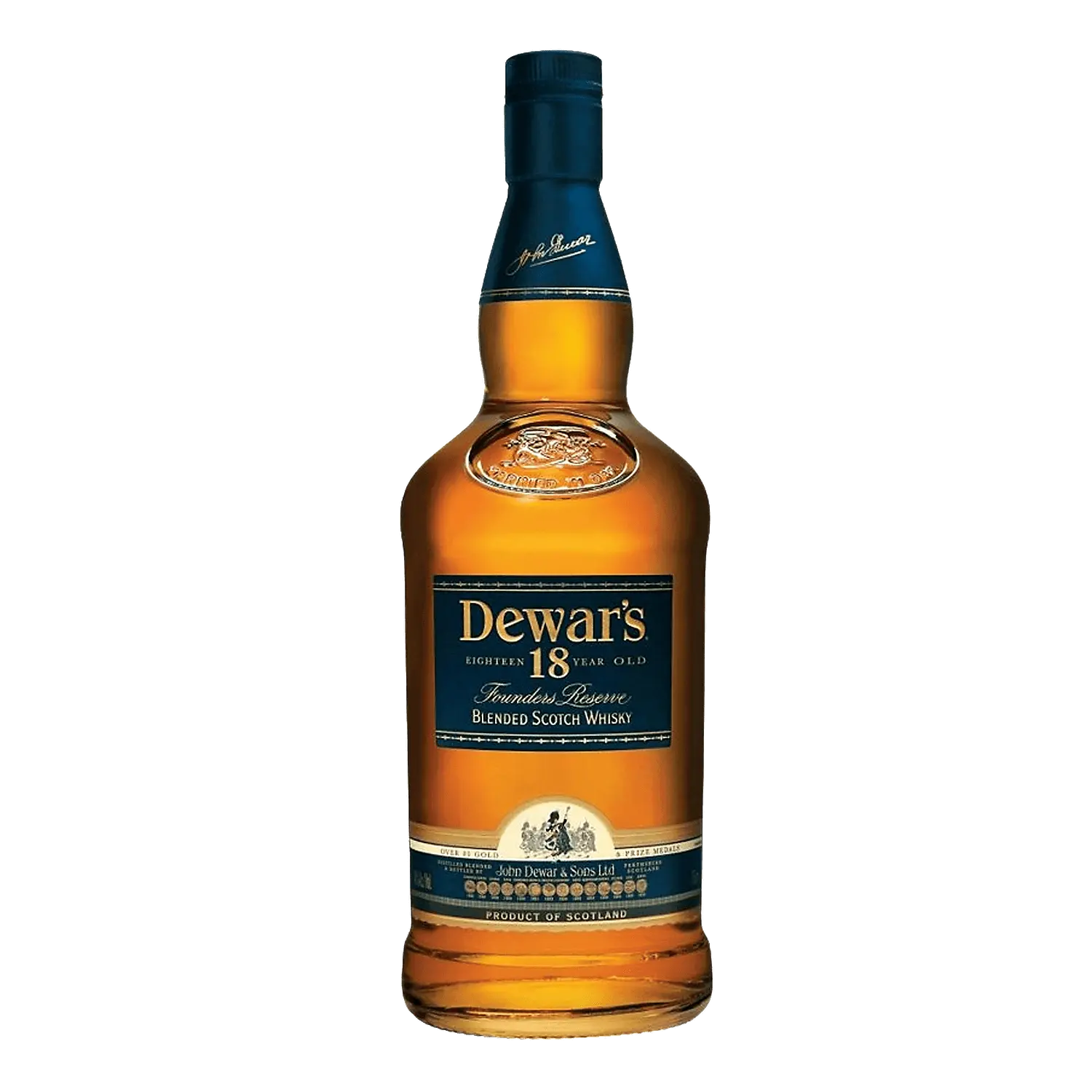 Dewar'S Blended Scotch The Vintage 18 Yr 80 W/ Gift Tin 750ml.