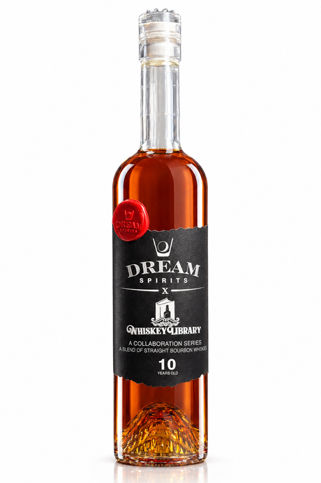 Dream Spirits 10 Year Custom Blend Bourbon by Whiskey Library Batch 2 750ml