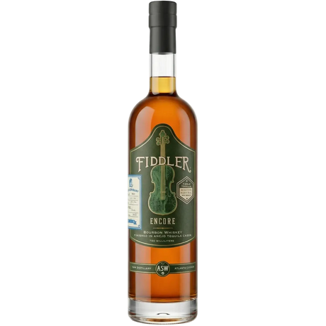 Fiddler Encore Tequila Finish 8 Year Old Single Barrel Bourbon Whiskey 750ml