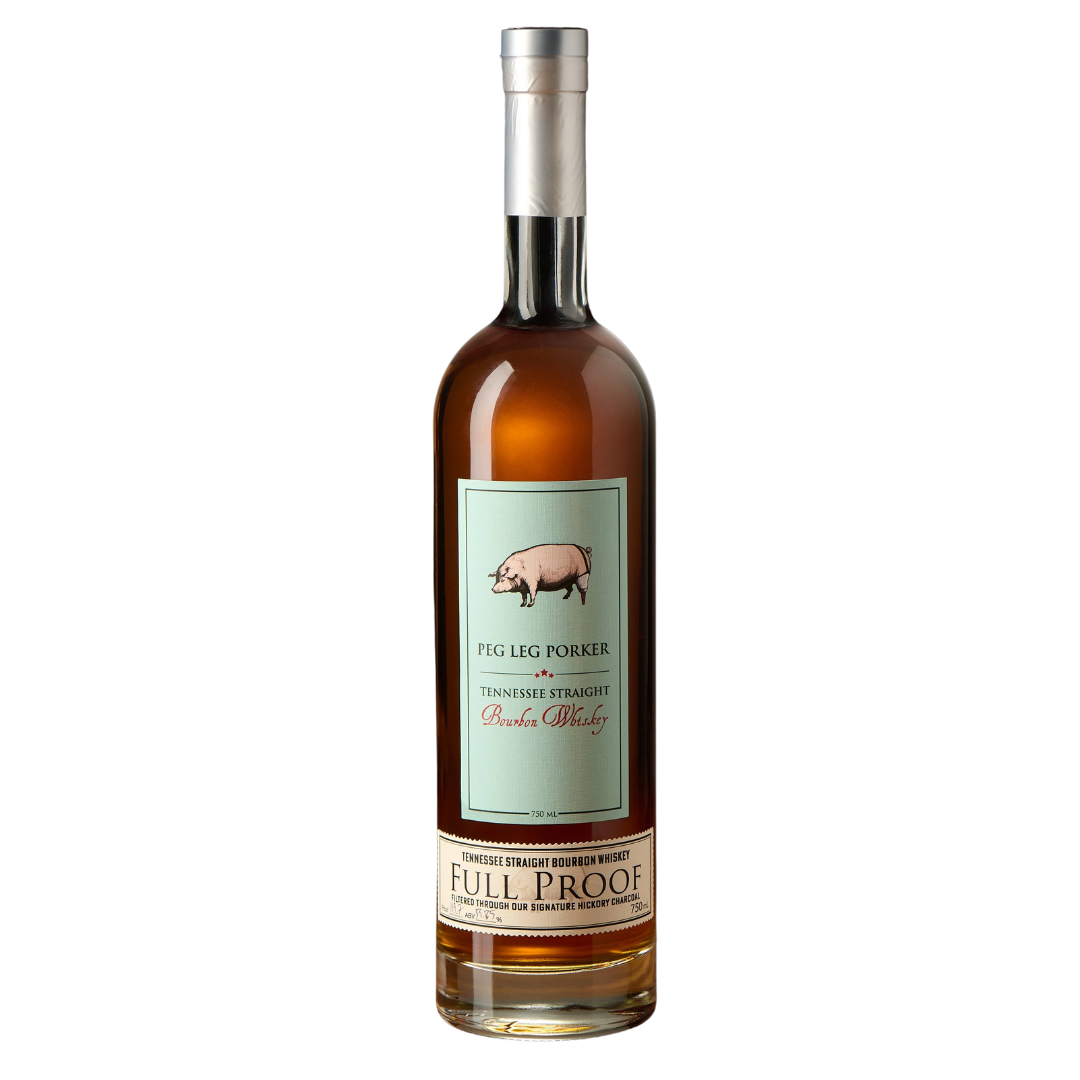 Peg Leg Porker Full Proof Bourbon Whiskey 750ml