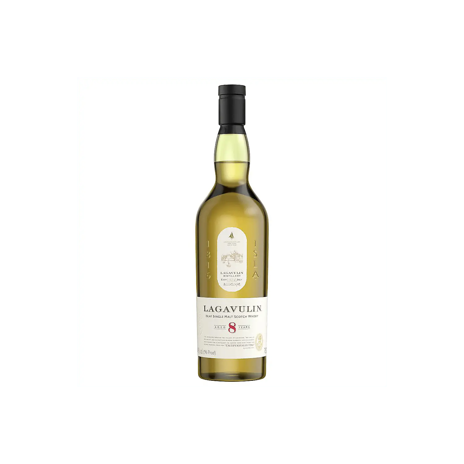 Lagavulin Single Malt Scotch 8 Yr 96 750ml.