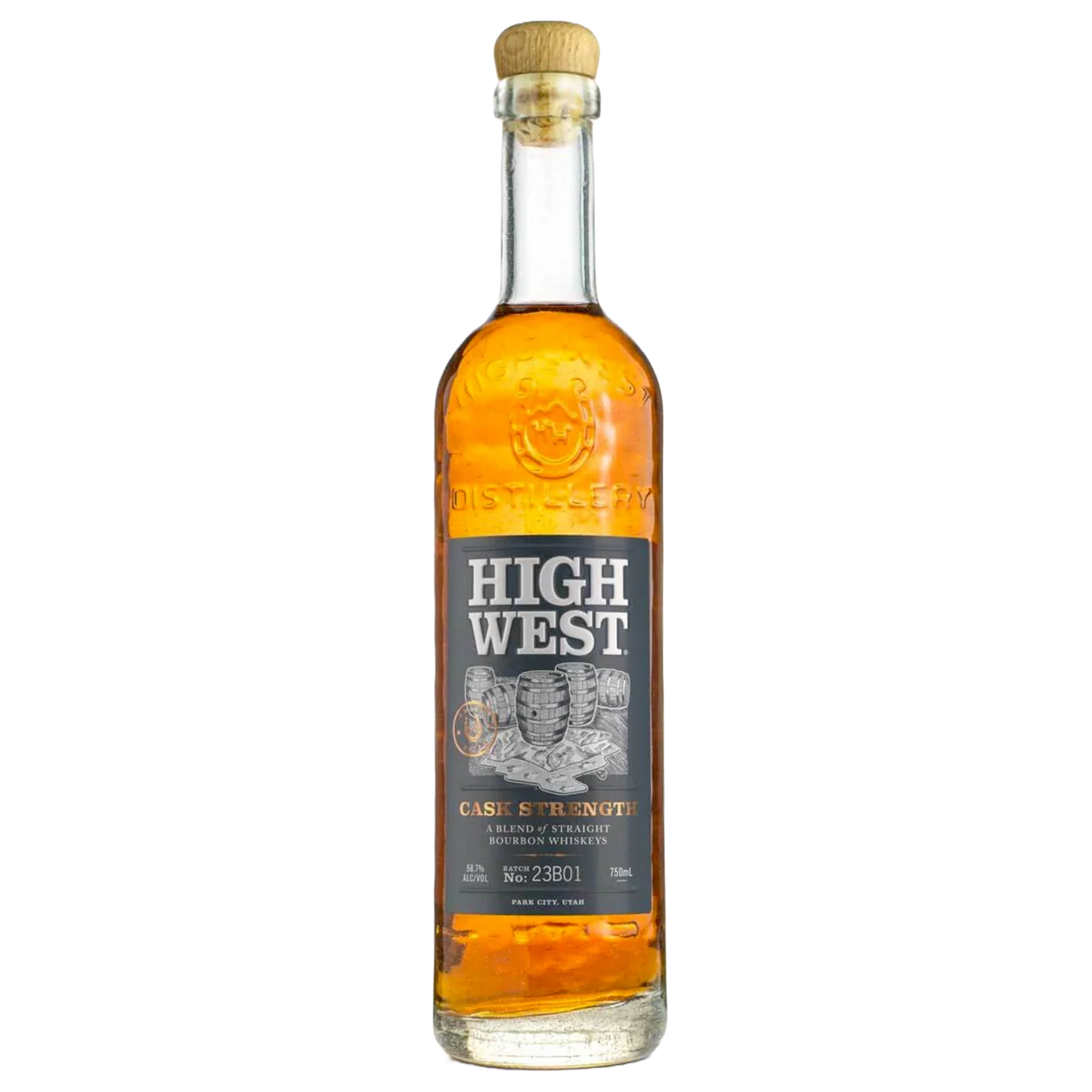 High West Straight Whiskey Cask Strength 119.8 Proof 750ml