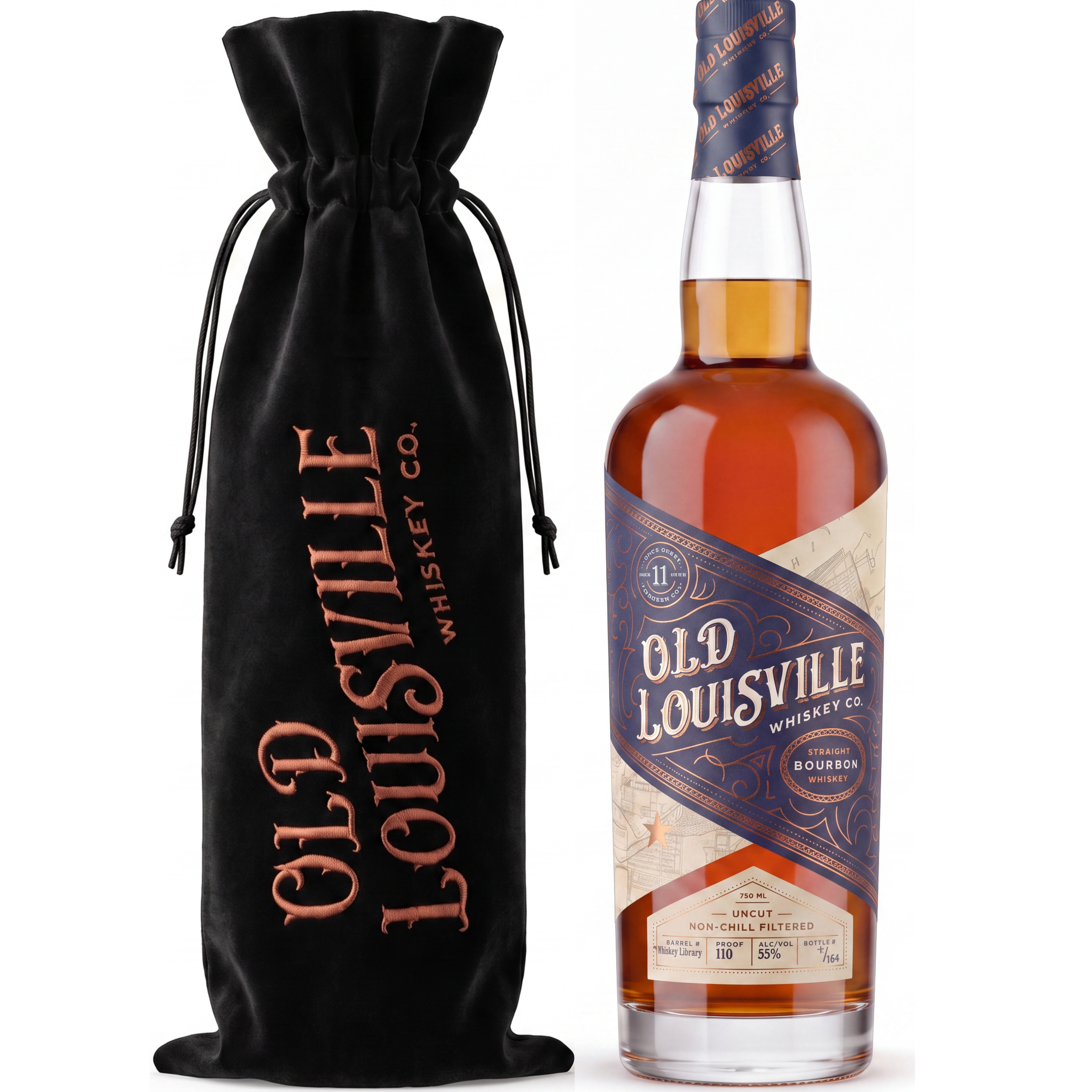 Old Louisville Whiskey 11 Year Bourbon Single Barrel 750ml