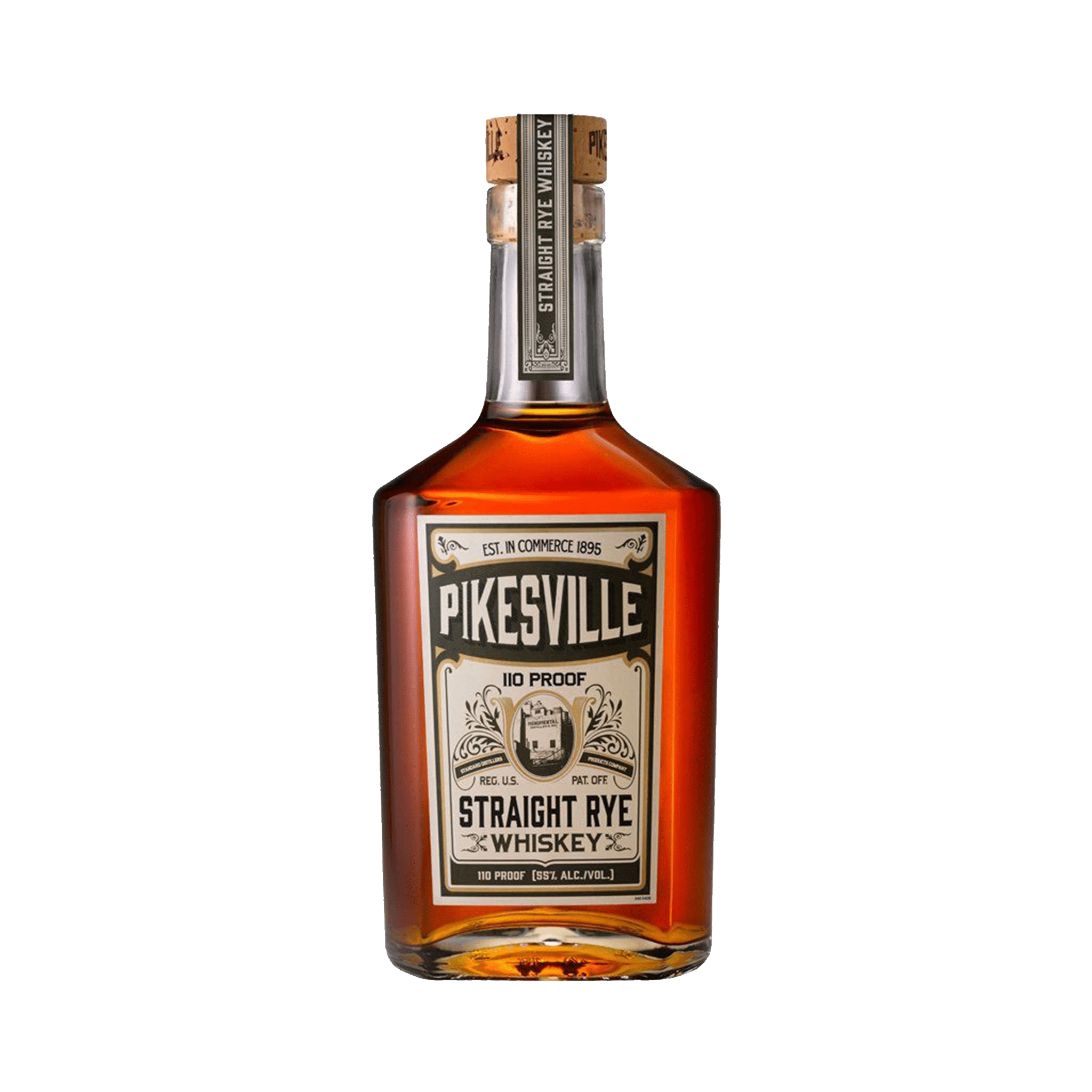 Pikesville Straight Rye Whiskey #2 WORLD 2022 750ml.