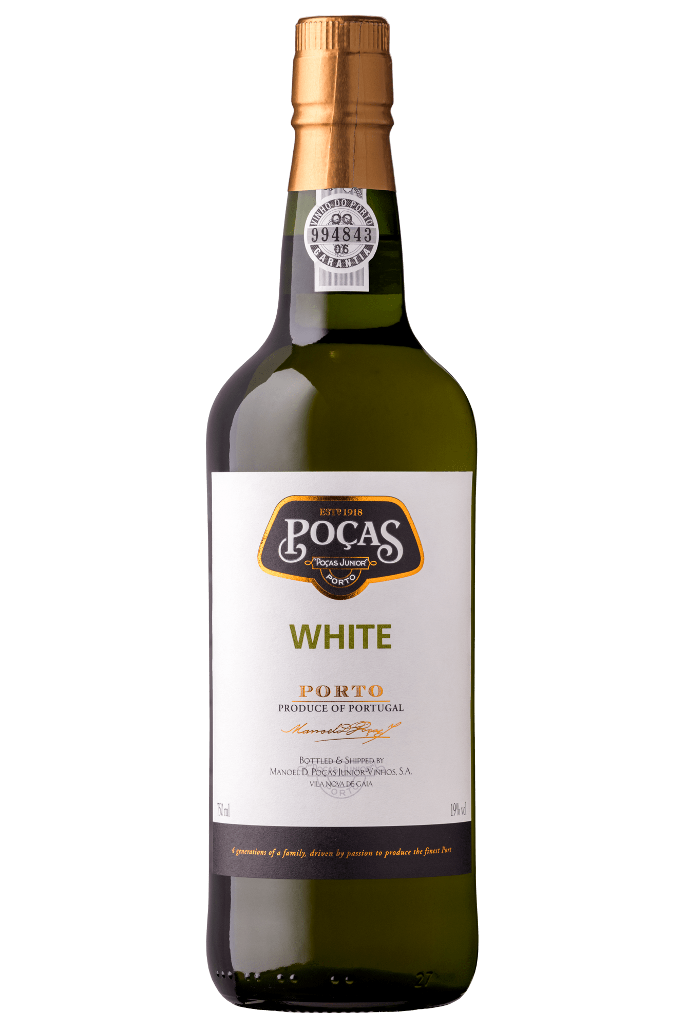 Poças Júnior White Port 750ml