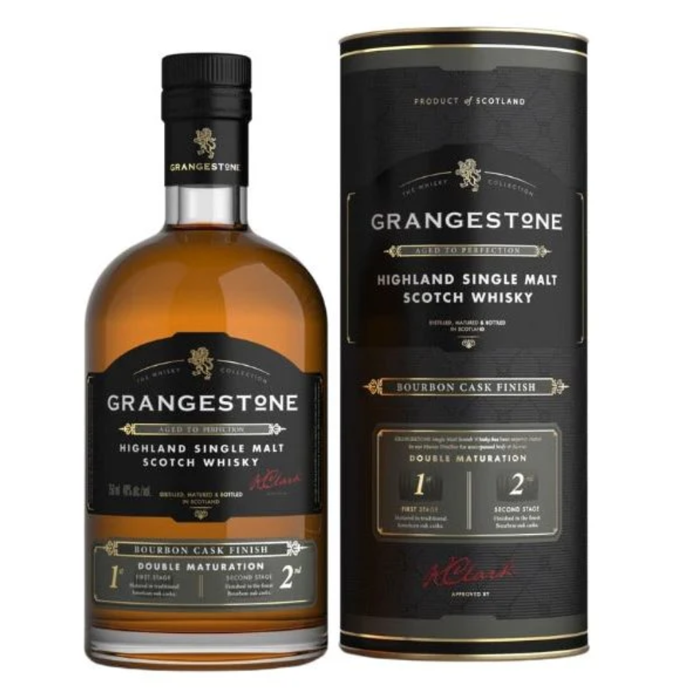 Grangestone Bourbon Cask Finish Single Malt Scotch Whisky 750ml