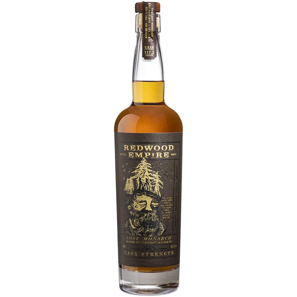 Redwood Empire Blended American Whiskey Lost Monarch Cask Strength 116.2 Proof 750ml