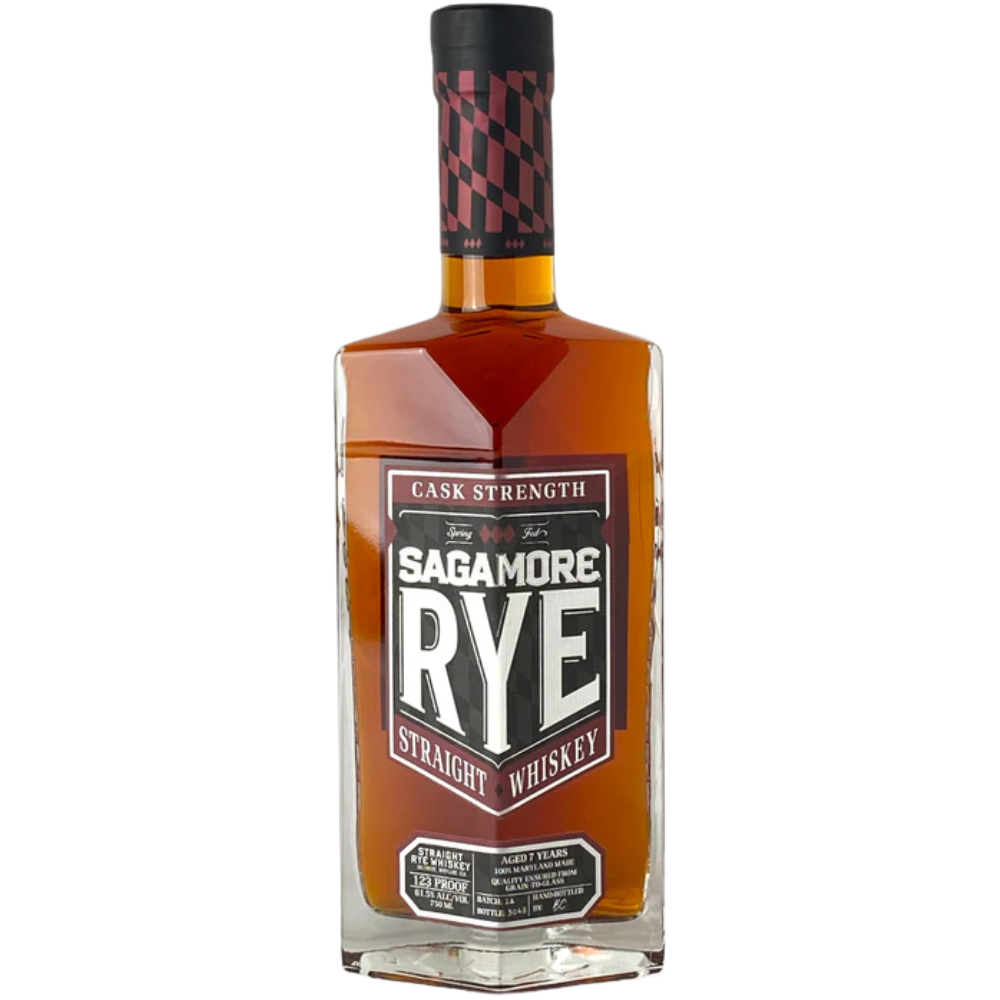 Sagamore Spirit Cask Strength Straight Rye Whiskey 750ml