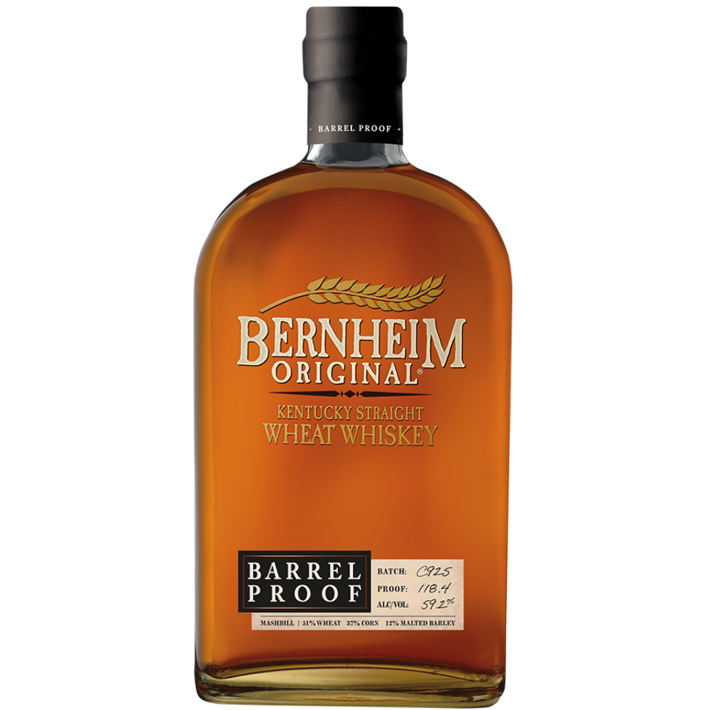 Bernheim Original Wheat Whiskey Barrel Proof 7 Year 125.4 Proof 750ml