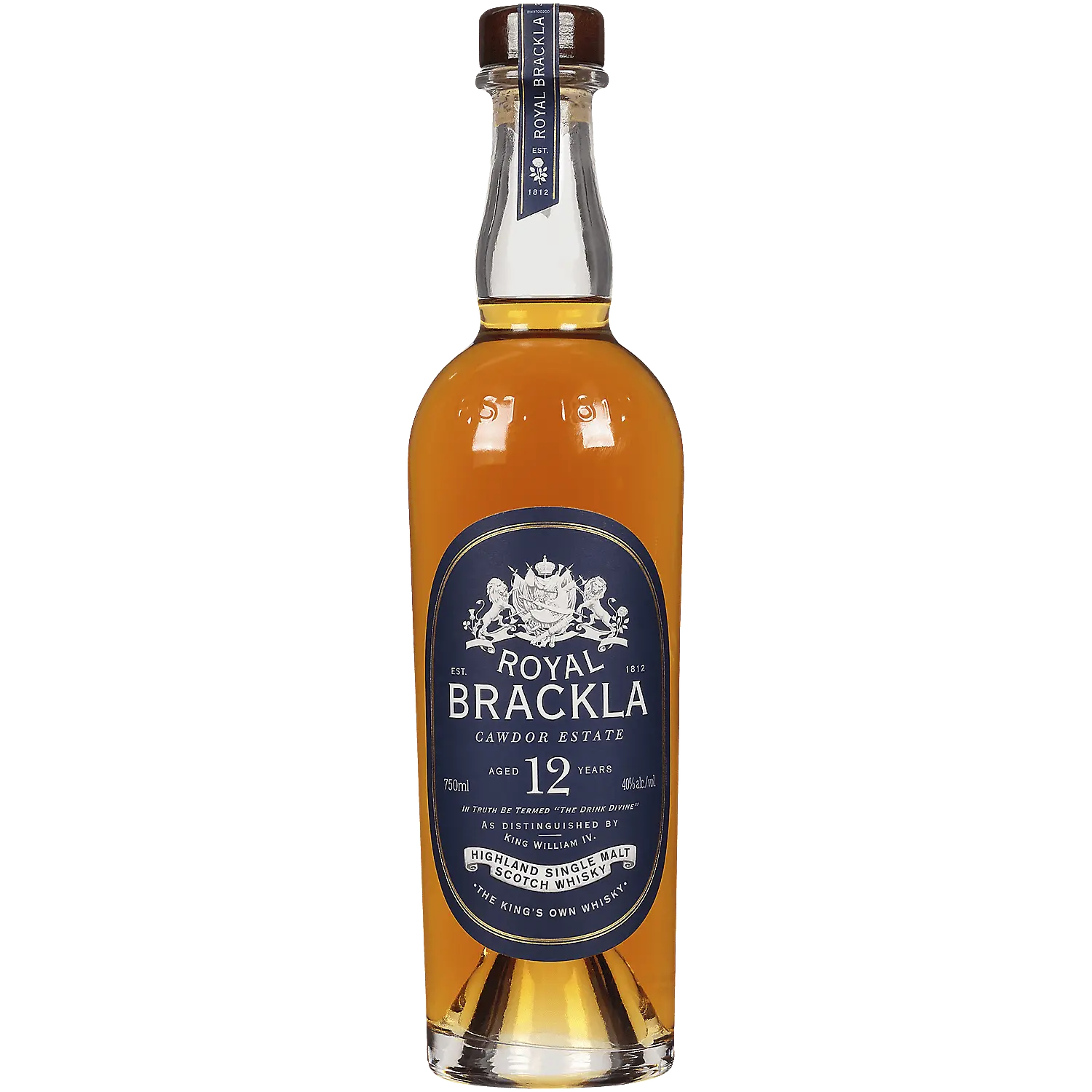 Royal Brackla Single Malt Scotch Sherry Cask Finish Oloroso 12 Yr 92 750ml.