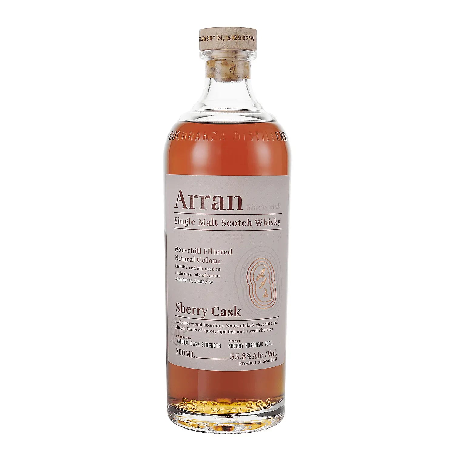 The Arran Malt Single Malt Scotch Sherry Cask 111.6 700ml.