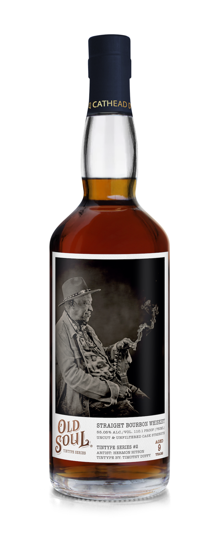 Old Soul Tintype Series #2 Hermon Hitson 9 Year Cask Strength Straight Bourbon 750ml