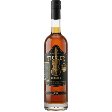 Fiddler Toasted Bourbon 7 Years Old Small Batch Whiskey 750ml