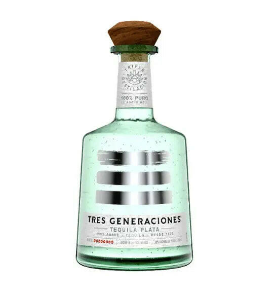Tres Generaciones Plata Tequila 750ml.