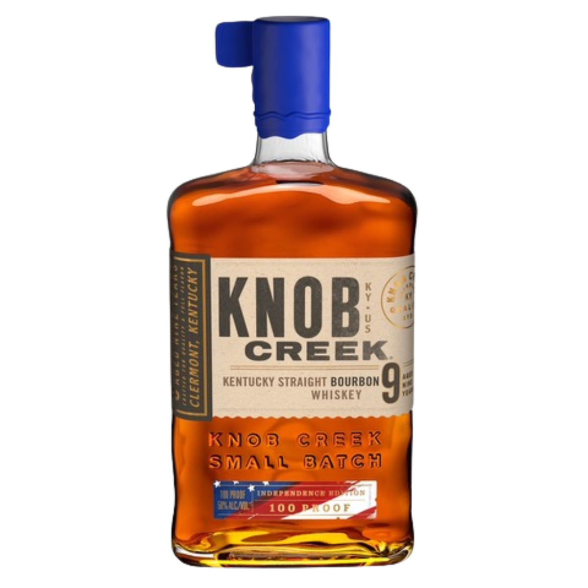 Knob Creek 9 Year Bourbon Independence Edition 100 Proof 750ml
