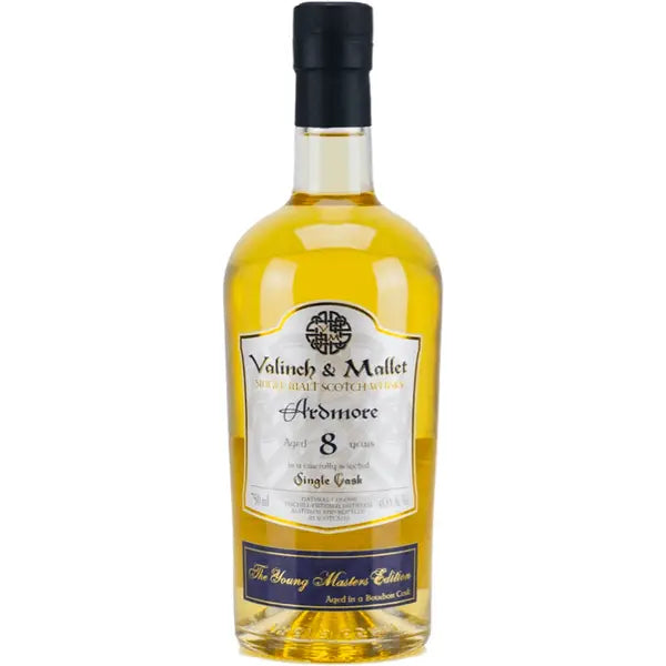 Valinch & Mallet Single Malt Scotch Ardmore Distillery The Young Masters Edition 8 Yr 97.6 750ml.