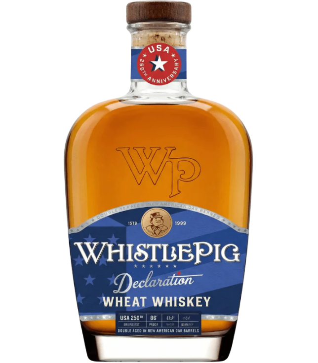 WhistlePig Declaration Wheat Whiskey USA 250th Anniversary Limited Edition 86 Proof 750ml