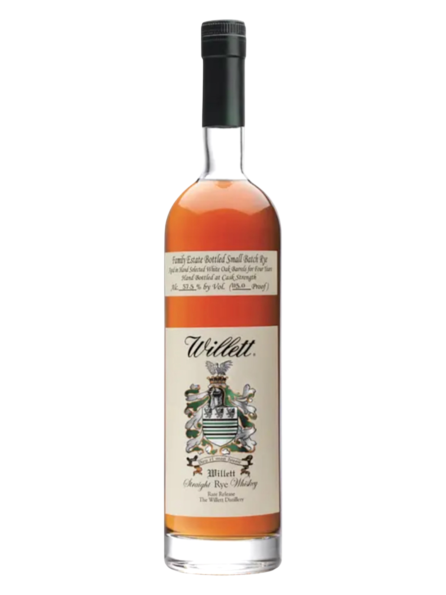 Willett Family Estate 4 Year Small Batch Cask Strength Rye 750ml