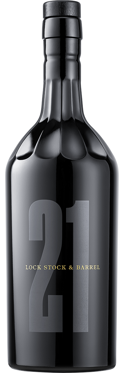 Lock Stock & Barrel Straight Rye Whiskey Private Selection 21 Year 111 Proof Black Box 750ml
