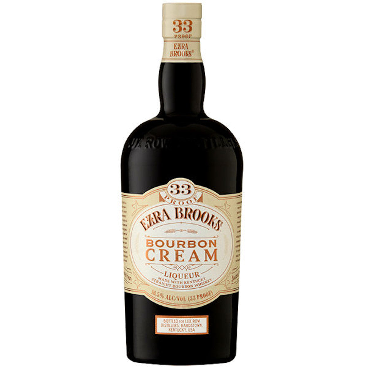 Ezra Brooks Bourbon Cream Liqueur 750ml