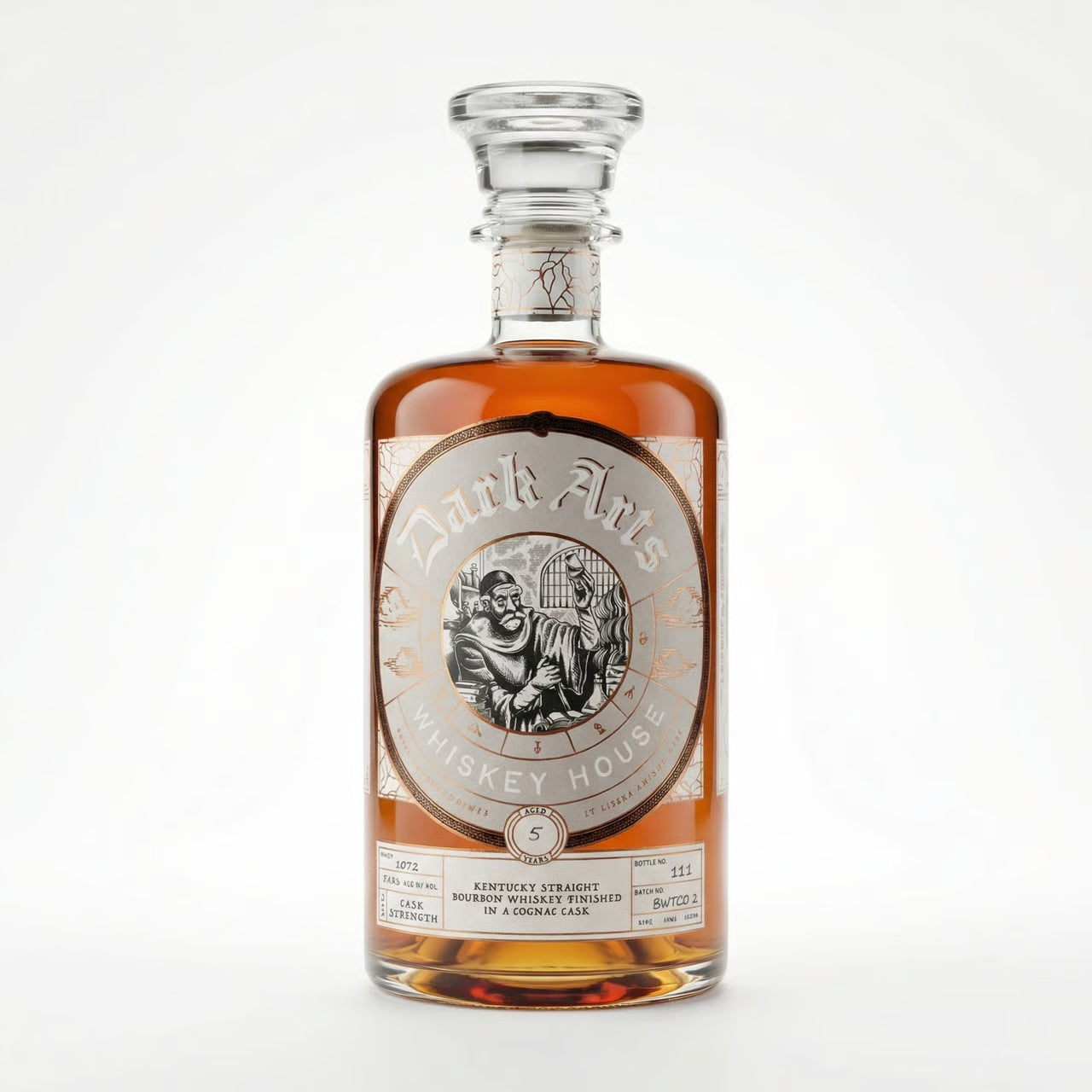 Dark Arts Whiskey House 5 Year Old Bourbon Finished In Cognac Cask 750ml - Whiskey Library Barrel Pick