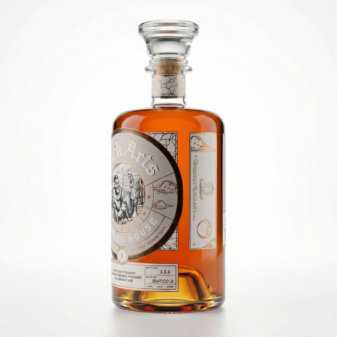 Dark Arts Whiskey House 5 Year Old Bourbon Finished In Cognac Cask 750ml - Whiskey Library Barrel Pick