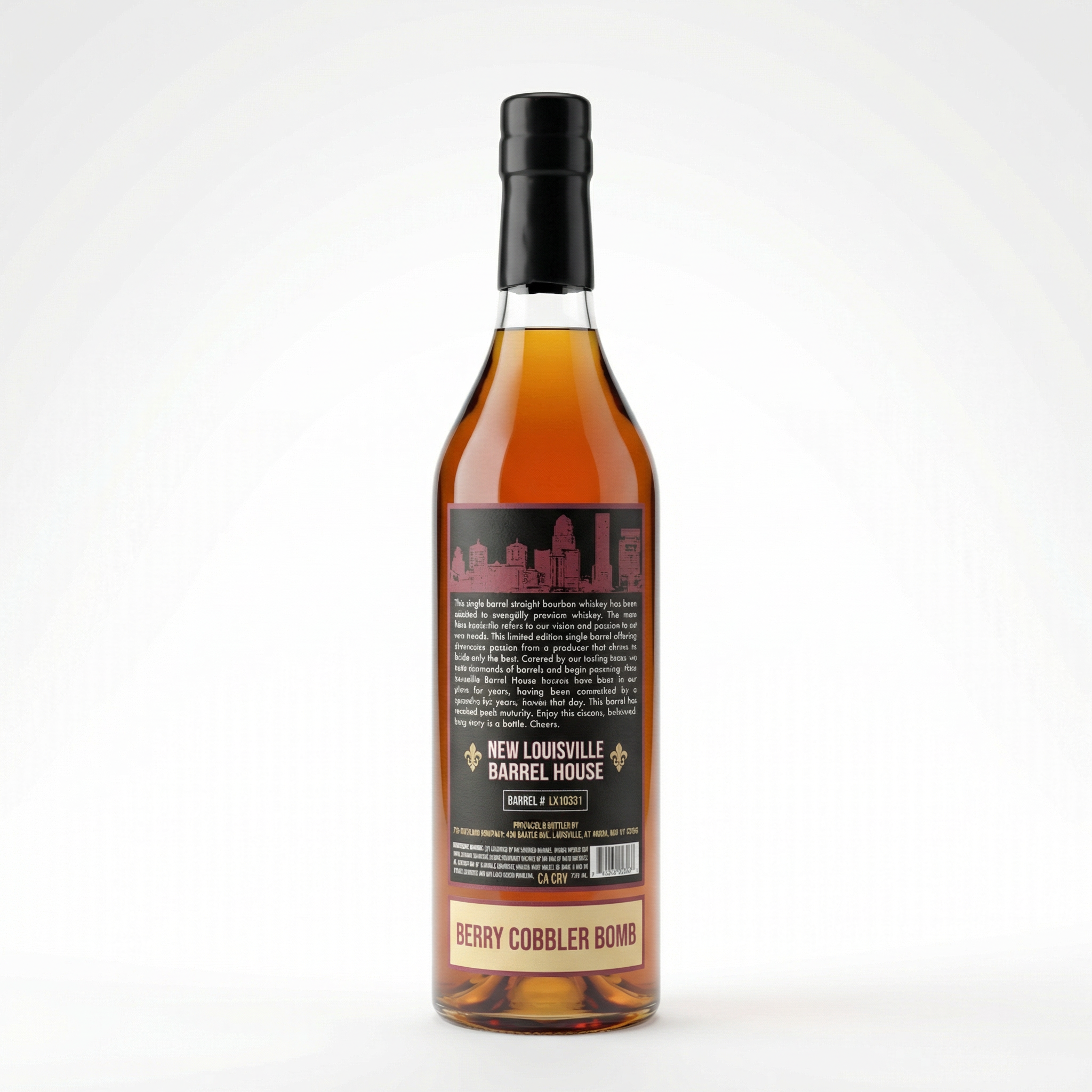 New Louisville 7 Years Old Single Barrel - Berry Cobbler Bomb 750ml
