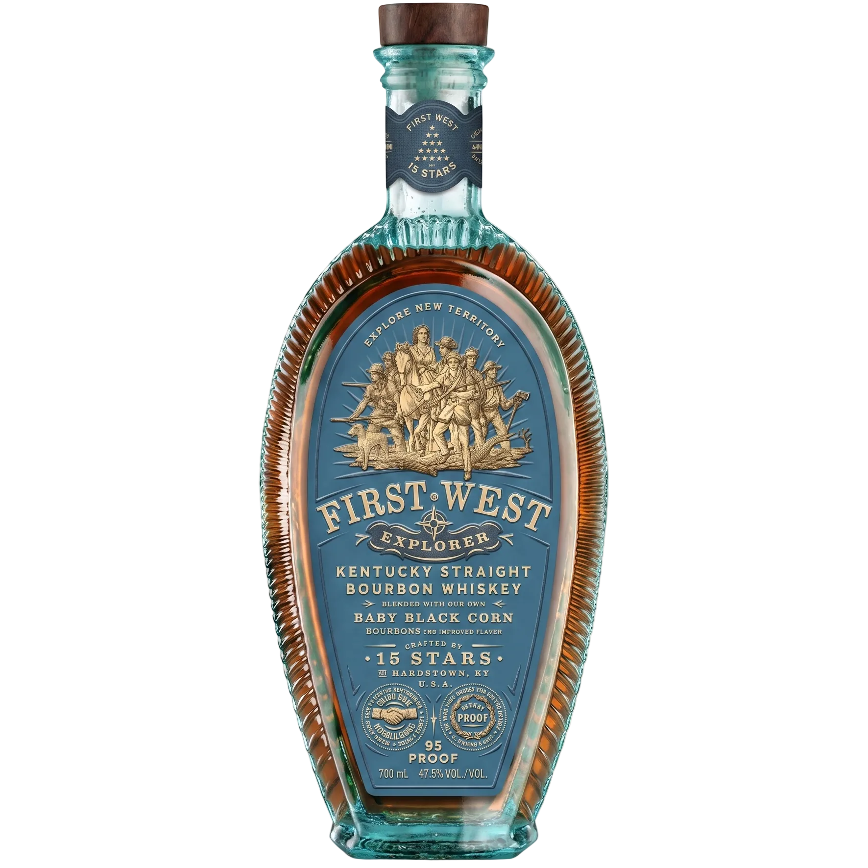 First West Explorer Straight Bourbon Whiskey 750ml