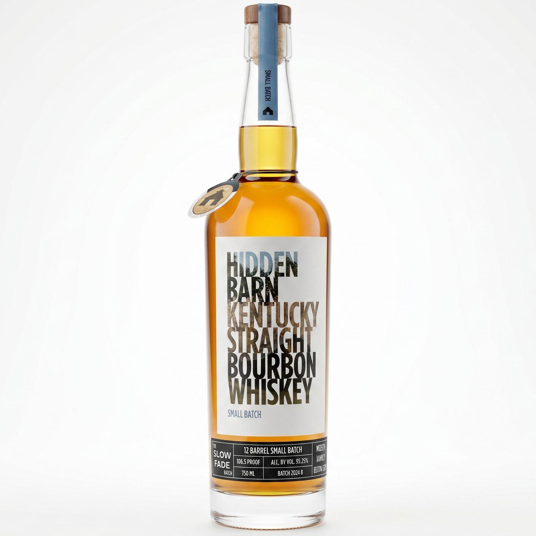 Hidden Barn Slow Fade Kentucky Straight Bourbon Whiskey Small Batch 750ml