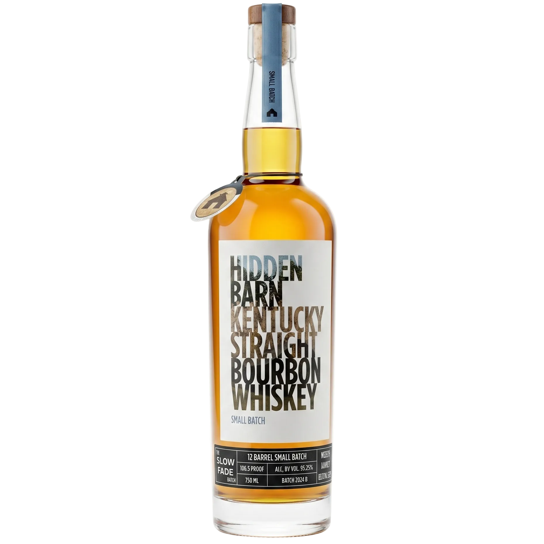 Hidden Barn Slow Fade Kentucky Straight Bourbon Whiskey Small Batch 750ml