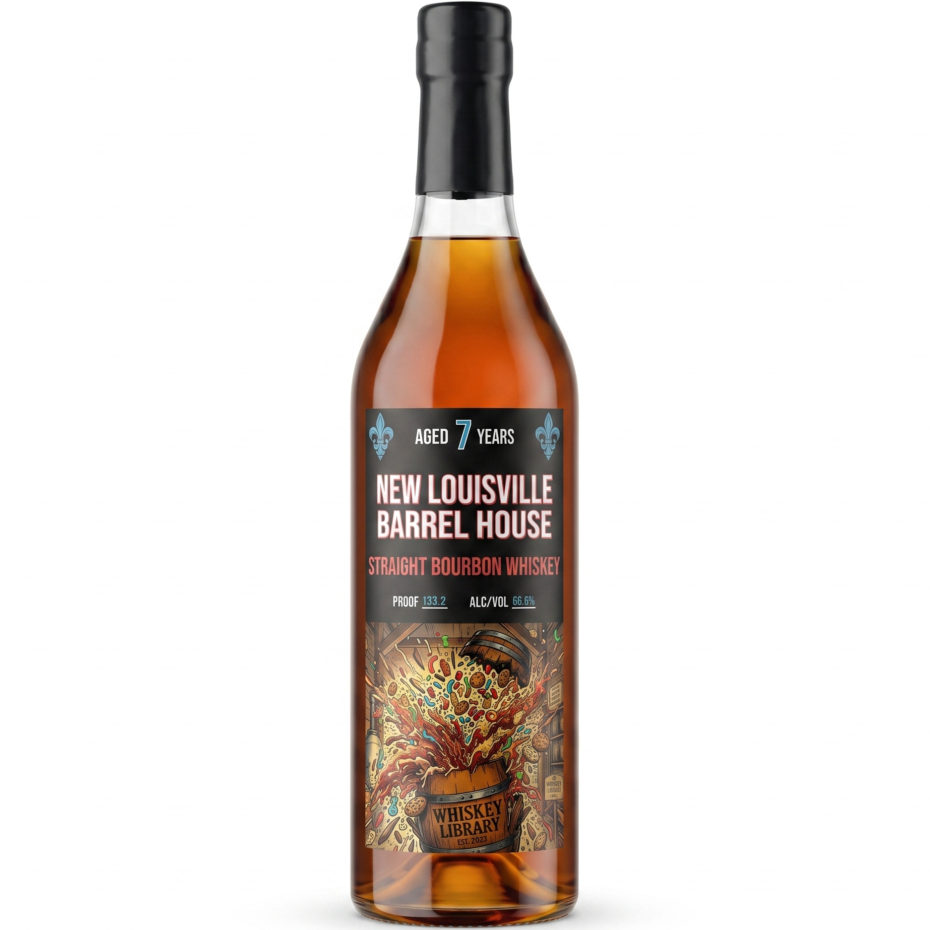 New Louisville 7 Years Old Single Barrel - Fruit Punch Pounder 750ml