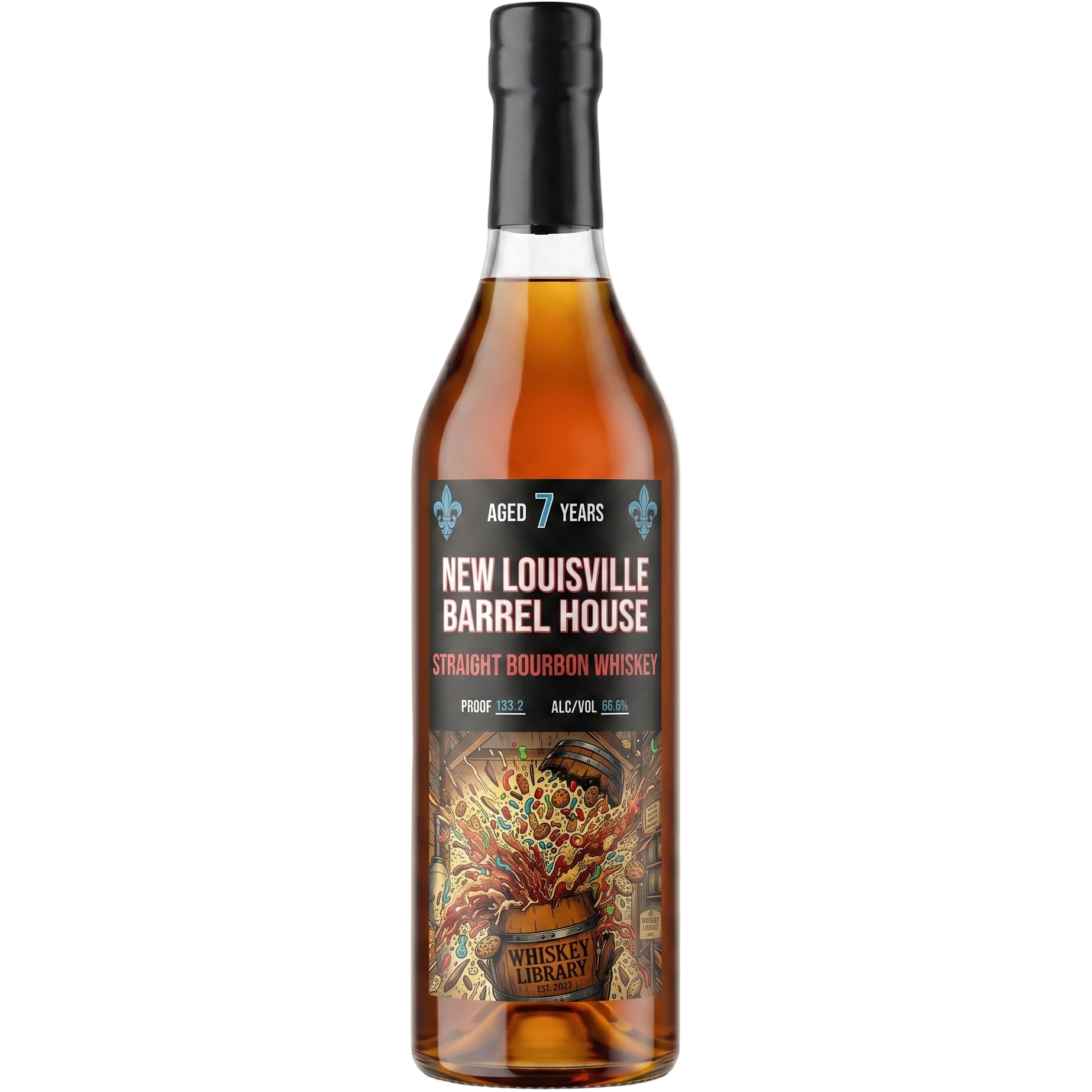 New Louisville 7 Years Old Single Barrel - Fruit Punch Pounder 750ml