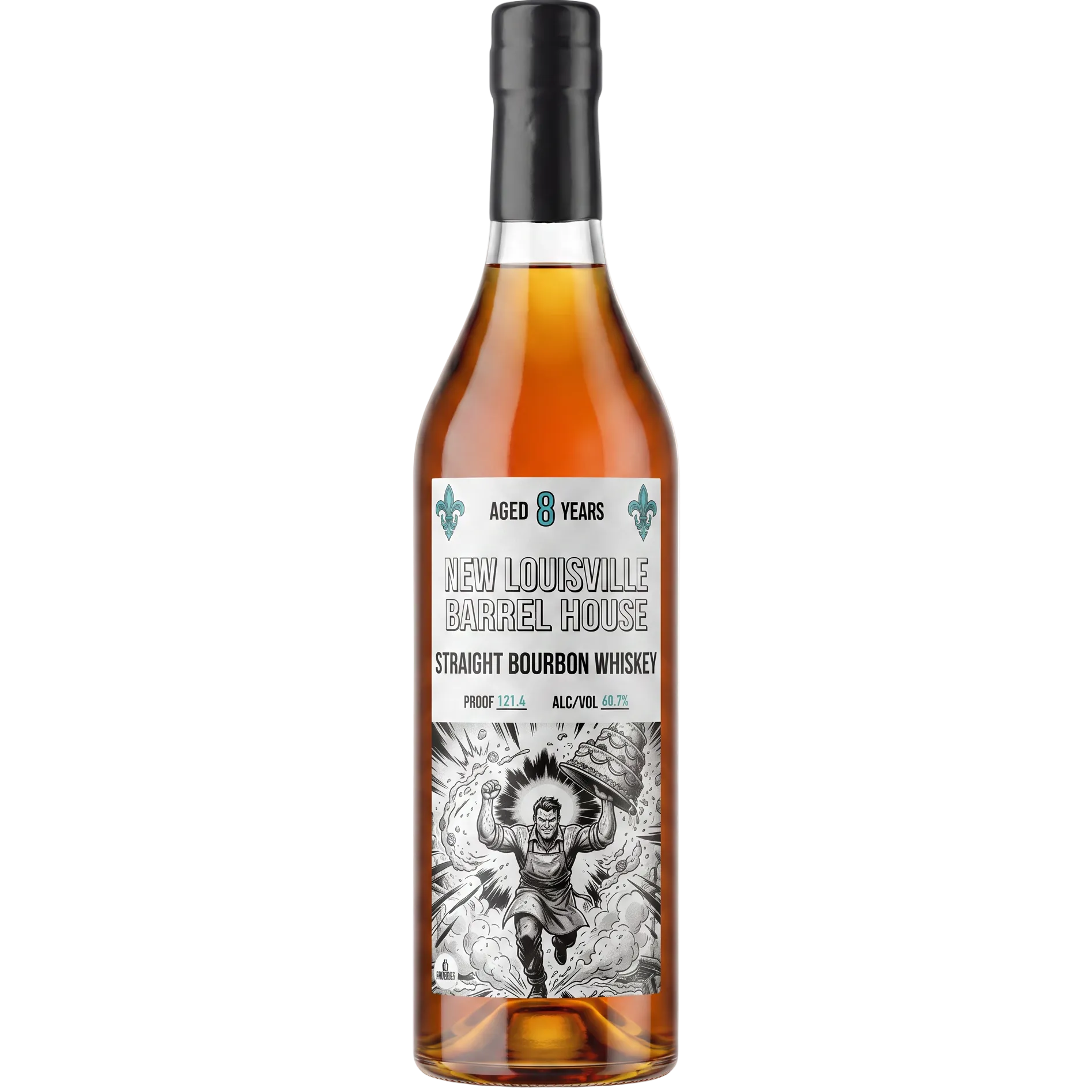 New Louisville 8 Years Old Single Barrel - Cake Daddy 750ml