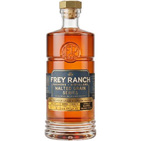 Frey Ranch Malted Grain Series Quad Malt Bourbon Whiskey #3036 750ml
