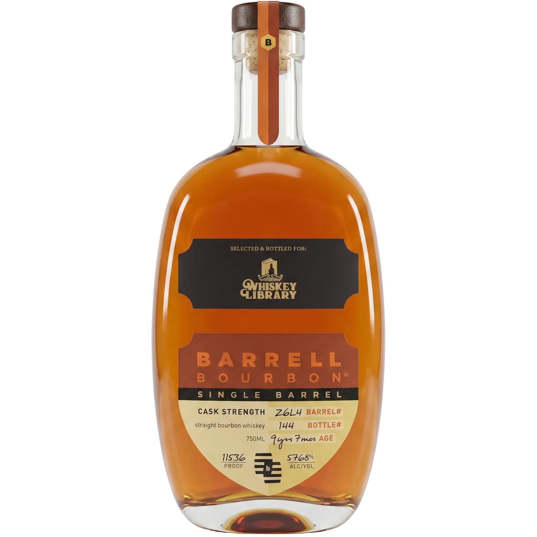 Barrell Craft Spirits Single Barrel: Z6L4 750ml