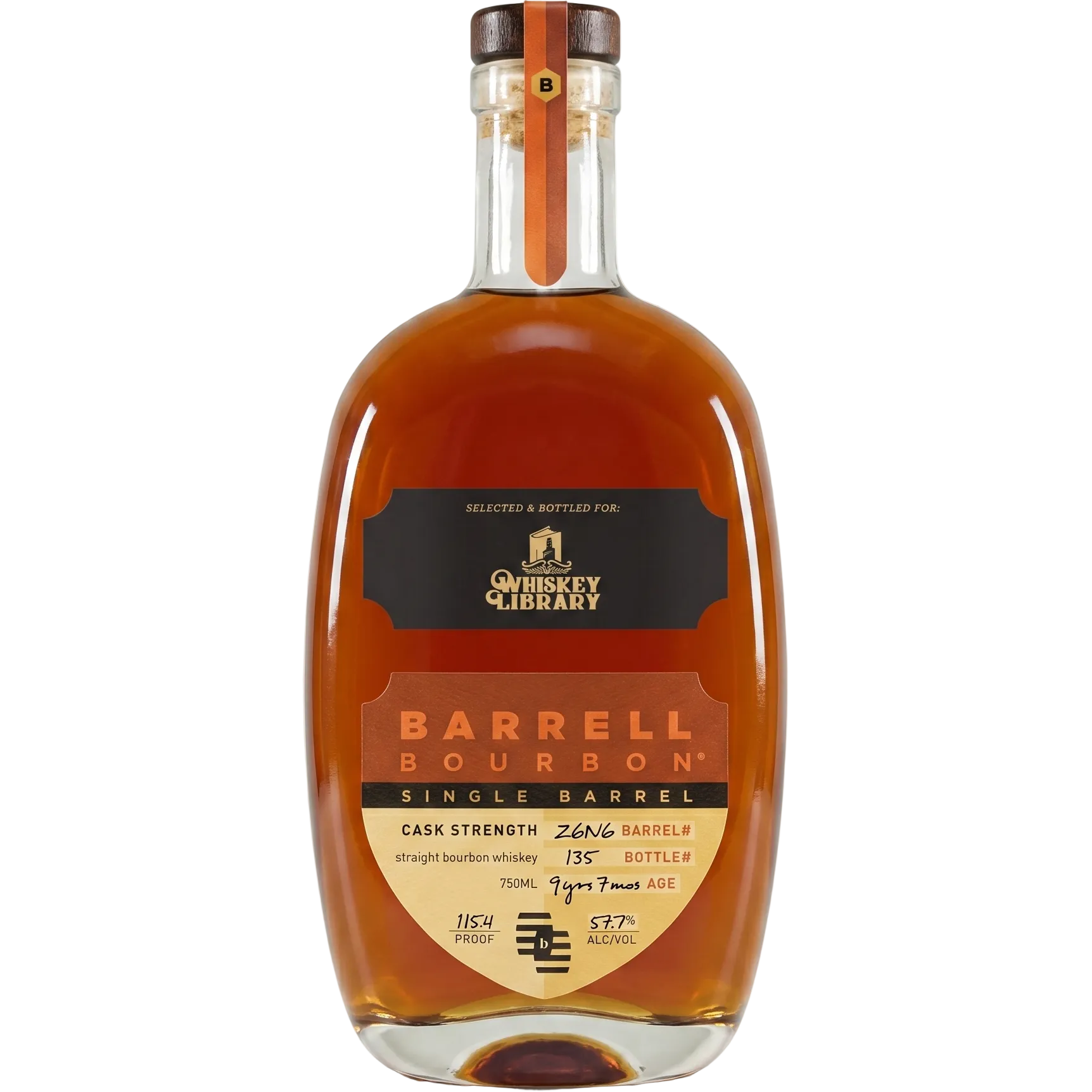 Barrell Craft Spirits Single Barrel: Z6N6 750ml