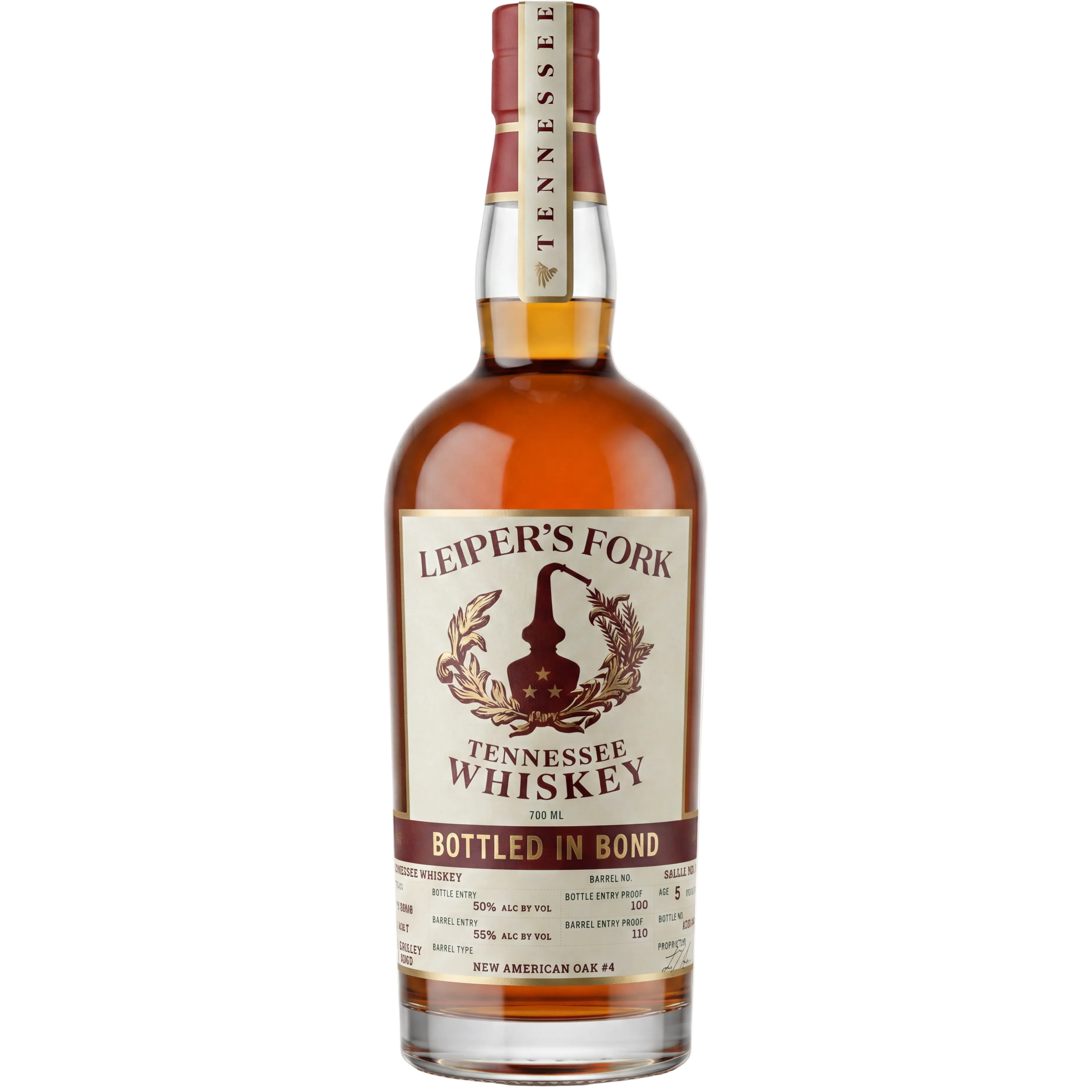 Leiper's Fork Tennessee Whiskey Bottled in Bond 750ml