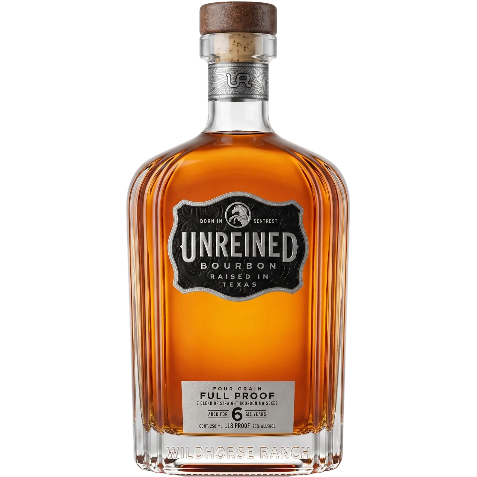 Unreined Full Proof Bourbon Whiskey 750ml