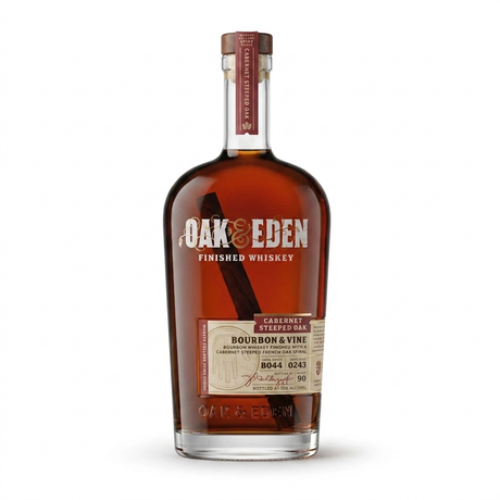 Oak & Eden 90 Proof Bourbon & Vine Finished Whiskey 750ml